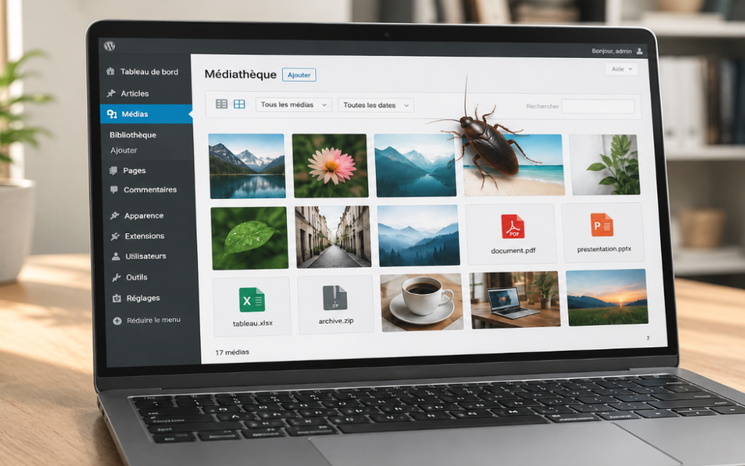 Médiathèque WordPress : que faire quand elle tourne en rond ?