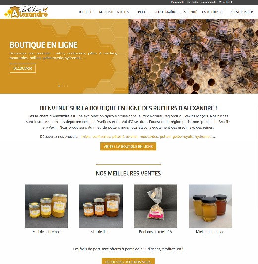 Les Ruchers d'Alexandre, apiculteur dans les Yvelines