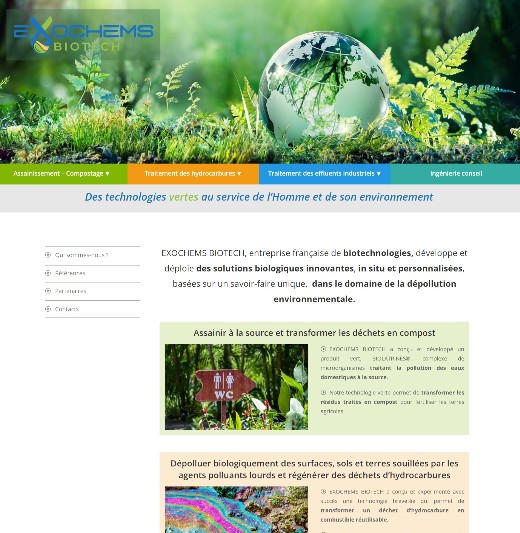 Exochems Biotech, technologies vertes au service de l'environnement